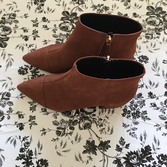 Ava & Aiden Brown Suede Boots Size 5.5M - Picture 4 of 8